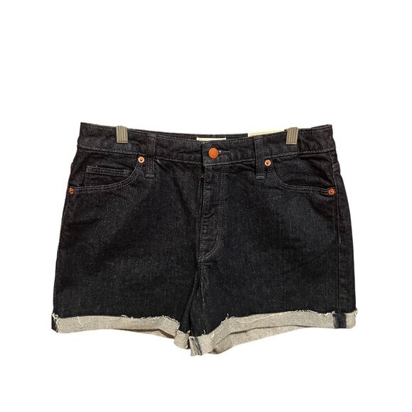Universal‎ Thread Vintage Midi Shorts Size 10 Dark Blue Denim NWT - Picture 1 of 8